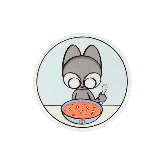 Soup Kitty Sticker